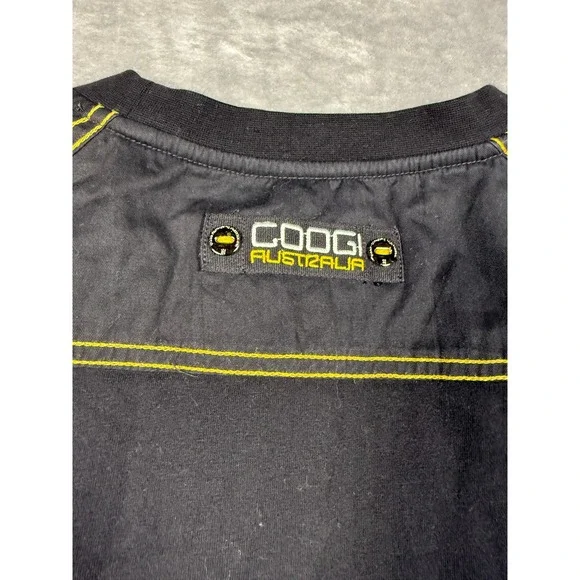 Vintage Coogi Australia Graphic‎ T-Shirt Embroidered Logo Accents Black Tee XXXL - Picture 8 of 11